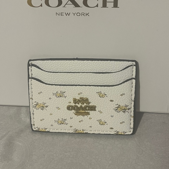 Coach White and Yellow Floral Bag Set - Picture 9 of 11